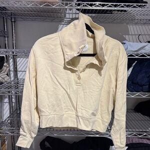 Abercrombie & Fitch Cream Sweatshirt